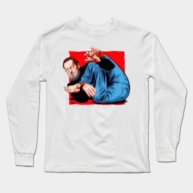 Lars Von Trier - An illustration by Paul Cemmick Long Sleeve T-Shirt by PLAYDIGITAL2020